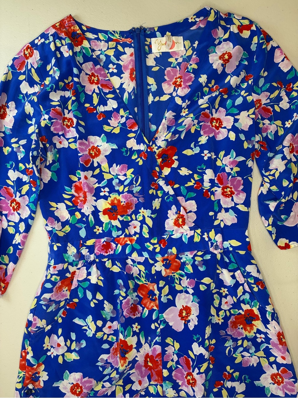 Women’s Yumi Kim Liz Silk Floral Romper - size S
